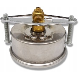 Spaustuvas, skydo tvirtinimas, 63 mm manometro laikiklis