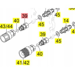 Yanmar spenelis sv85 sv120 tw75 tw85 tw110 v8 v120