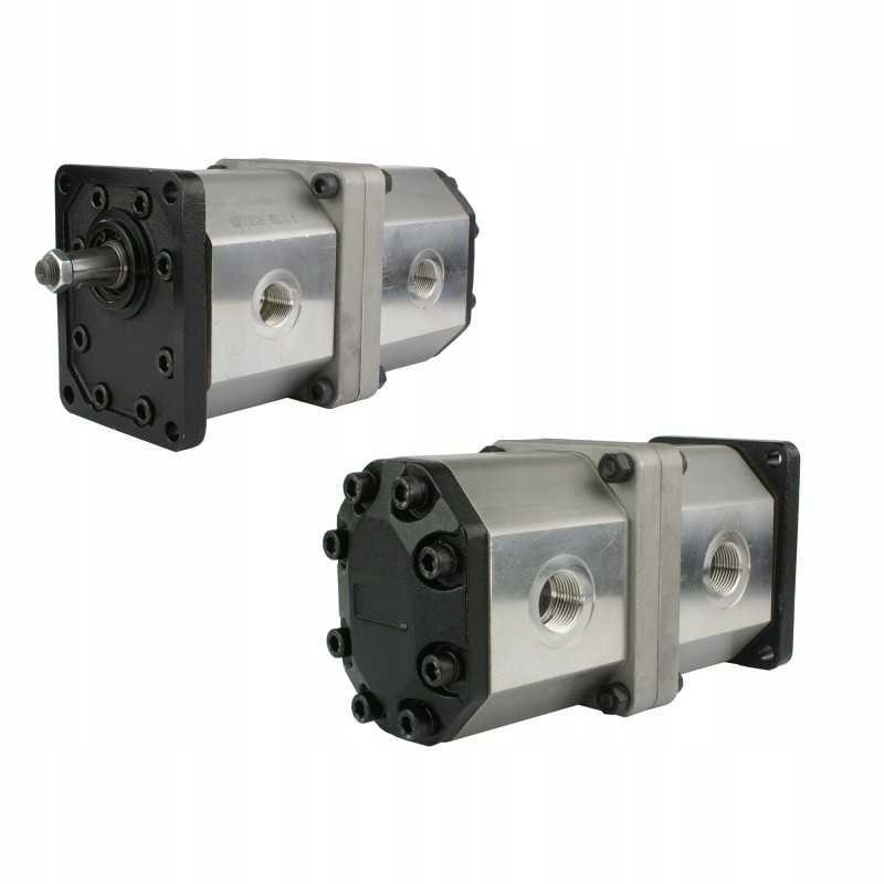 Dešinysis 2 sekcijų krumpliaratinis siurblys 33 33 cm3 hidrolideris