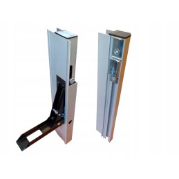 Aliuminio šoninė spyna be stulpų h400