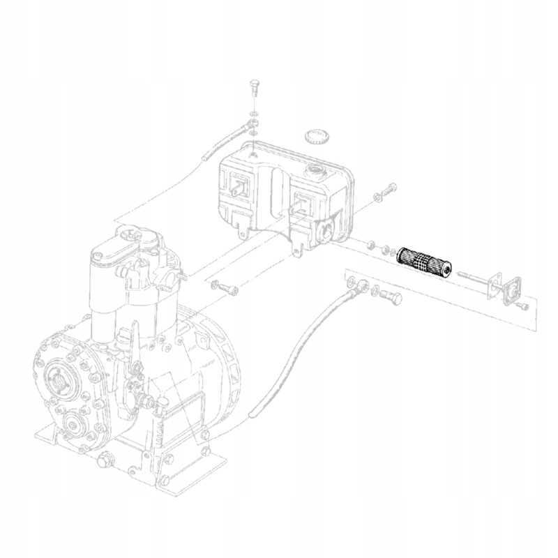 Hatz 40043800 kuro filtras e71 e75 e79 e780 e786