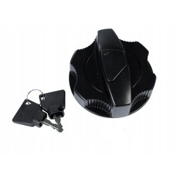 JCB ekskavatoriaus degalų bako dangtelis