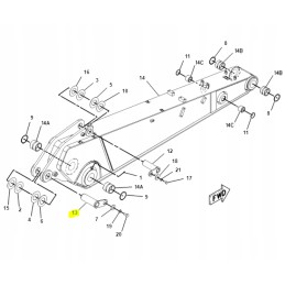 Stick katės ekskavatoriaus rankos kaištis