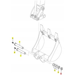 Yanmar kaiščio apsauga sv vio b