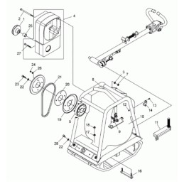 Wacker dpu dps skriemulys 0045746