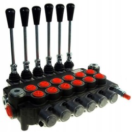 6 sekcijų hidraulinis skirstytuvas