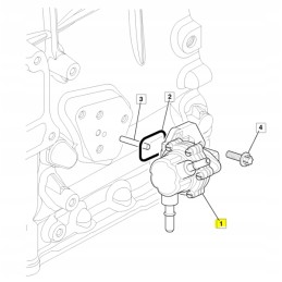 Originalus JCB ekskavatoriaus krautuvo kuro siurblys