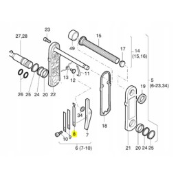 Hatz alkūninio mechanizmo spyruoklė 110mm 03812102