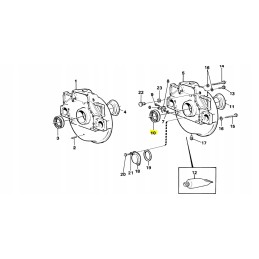 Sandarinimo žiedas Volvo savivarčio krautuvui