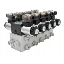 Hydro cetop skirstytuvas, 5 sekcijų, 60l, elektrinis, 230v