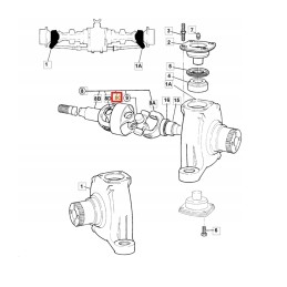 Polosi krepšelio krepšelio jungtis JCB 3cx 4cx 35x93