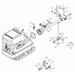 Wacker dpu40 dpu50 dpu60 droselio trosas 0105951