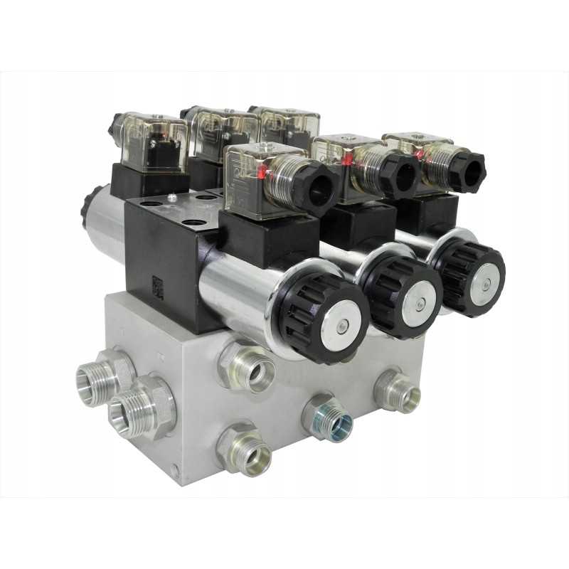 Hydro cetop skirstytuvas 3 sek 60l elektrinis 12v