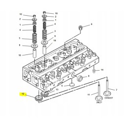 Cat variklio stūmoklio įdėklas 3054 originalus