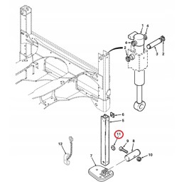 Atraminė čiuožykla Terex Fermec 760 860 960 3519714m1