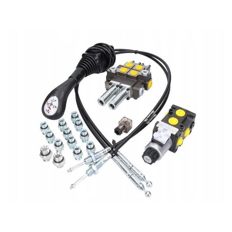 Hidraulinis skirstytuvas 2 sek 40l komplektas 1500mm