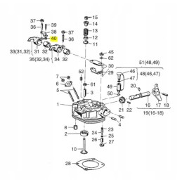 Hatz e573 e673 tarpiklio veržlė 50144400