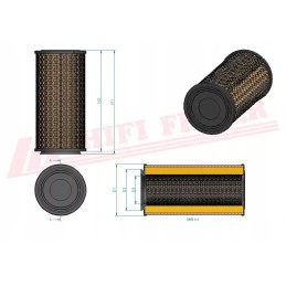 Išorinis hifi oro filtras