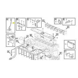 Volvo ekskavatoriaus krautuvo padėties jutiklis