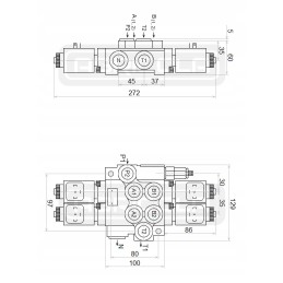 Platintojas hydr 2z50 a1a1 24v joy badestnost
