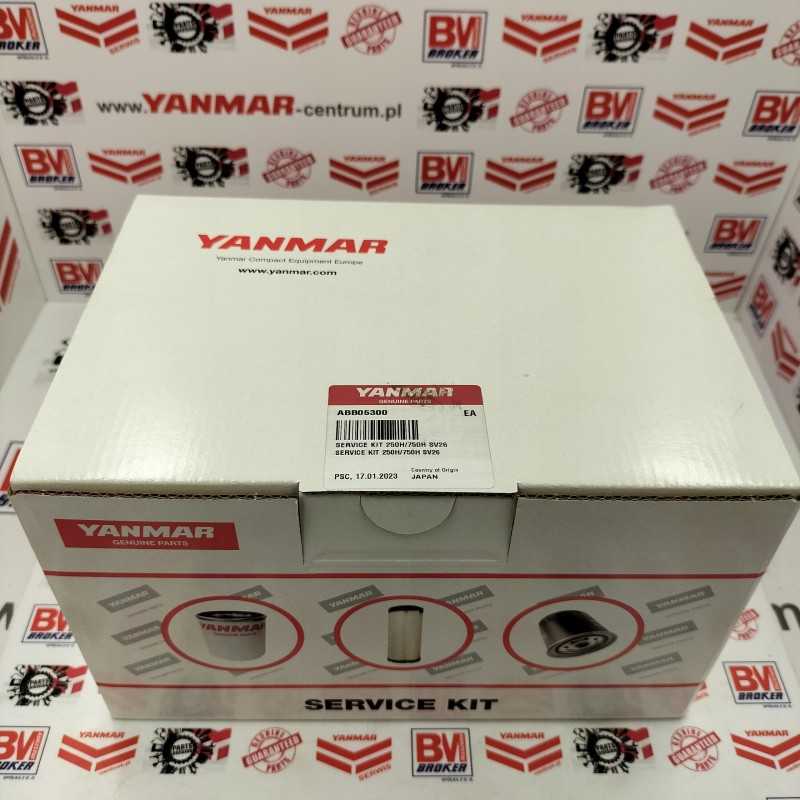 Yanmar eksploatacinis rinkinys 250 750mth sv26