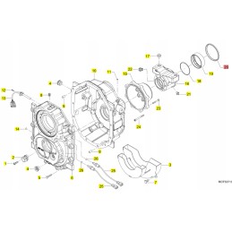 Yanmar pavarų dėžės sandariklis tl70s tl100 v8 v100