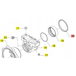 Yanmar pavarų dėžės sandariklis tl70s tl100 v8 v100