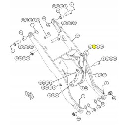 Rocker pin loader kat