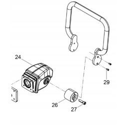 Wacker dpu bpu rankenos slopintuvas 0215035