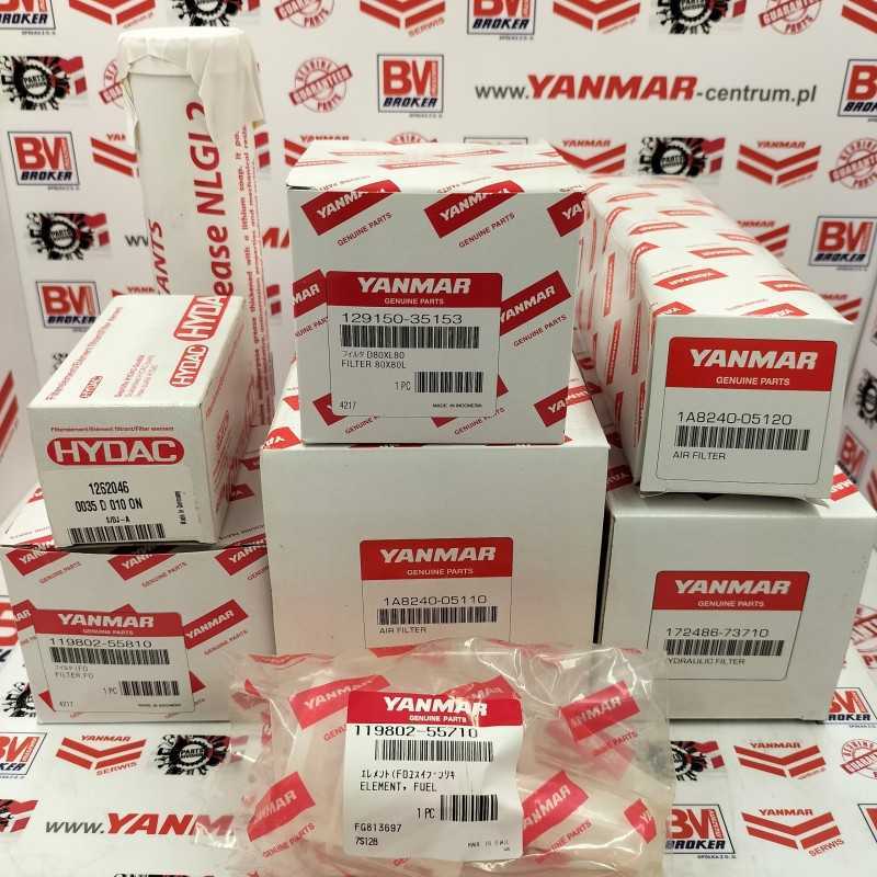 Yanmar eksploatacijos rinkinys 1000 mth vio50 6a