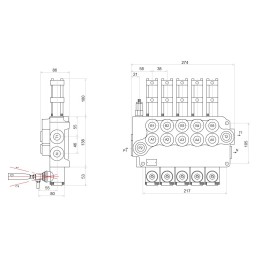 Skirstytuvas 5s 80l pneumatinis vairas badestnost
