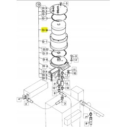 Hidraulinis filtras jcb vikšrinis ekskavatorius cva