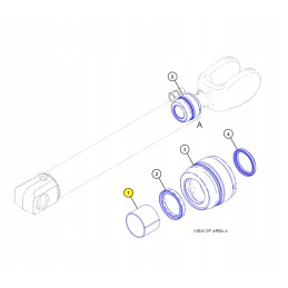 Įvorė Cat ekskavatorinio krautuvo cilindre