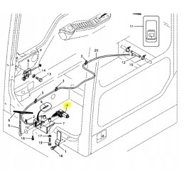 Volvo ekskavatoriaus valytuvo variklis