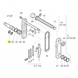 Hatz arba žiedinis švaistiklio mechanizmas 50258500