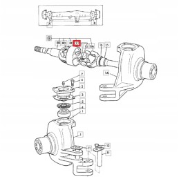 Krzyzak 30 18x92 mm polosas jcb 3cx 4cx 914 60215