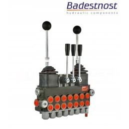 Hidraulinis skirstytuvas, 7 sekcijų, 40l, 2 joy