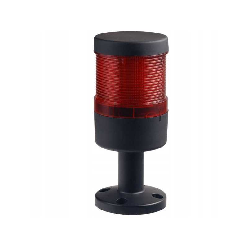 Raudona signalinė kolonėlė 24 VDC