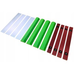 JCB 3cx 4cx teleskopinių prailginamųjų čiuožyklų rinkinys