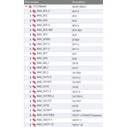 Yanmar kaušo įvorė 30x21 b12 b18 sv15 sv19vt