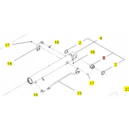 Yanmar rankos įvorė 50 64 50 vio50u vio57u