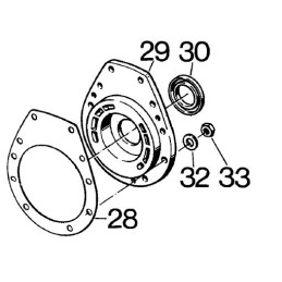 Hatz e786 veleno alyvos sandariklis 40034101 50x65x8