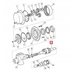 Polos pilnas galinis jcb 531 535 540 914 90640