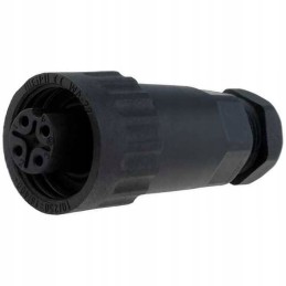 Weipu 4 kontaktų moteriškas kištukas, susuktas 5 6 5 mm