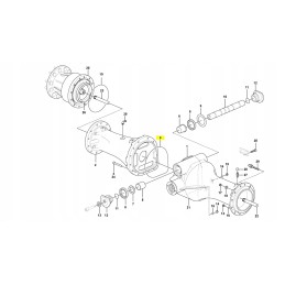 O žiedinis tiltas Volvo loader savivartis