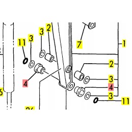 Yanmar rankos įvorė35x50 b19 b22 2 b22 2a