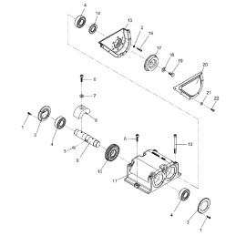 Wacker dpu tankintuvo vibracinis guolis 0105139
