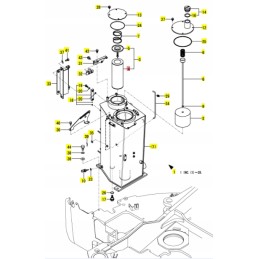 Yanmar hidraulinis filtras sv100 vio80 vio82 b7
