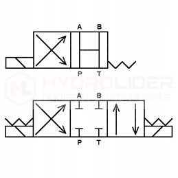 Cetop ng6 4s 12v 2xj ha 4xe hidroliderio skirstytuvas