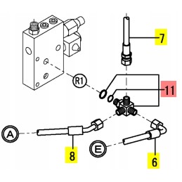 Yanmar jungtis sv15 sv20 vio20 vio80